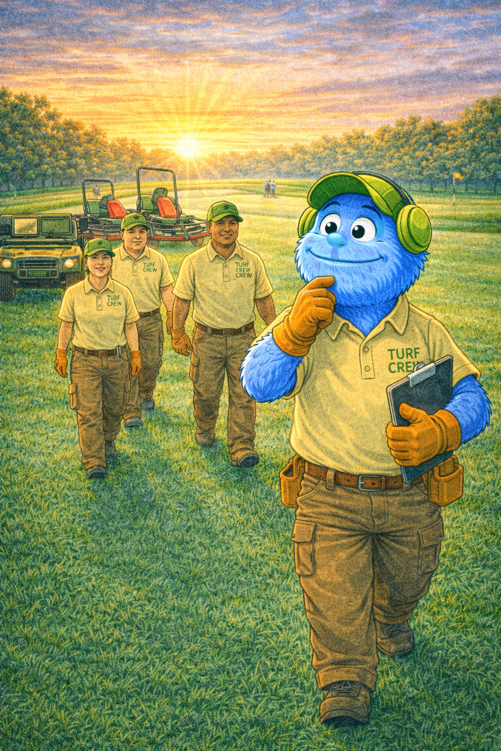 Morning Turf Inspection